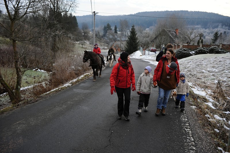 Výstup na Bradlo, Debrné, 30.12.2012