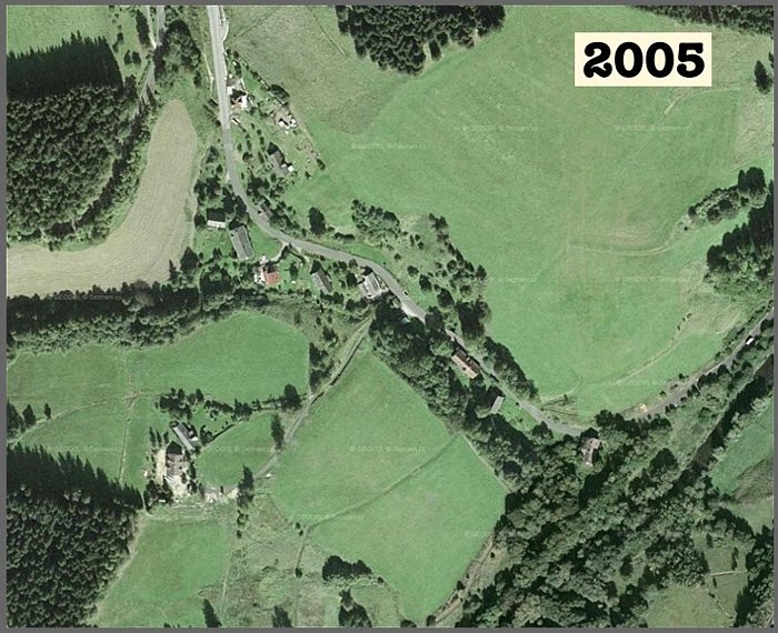 Letecký snímek 2005